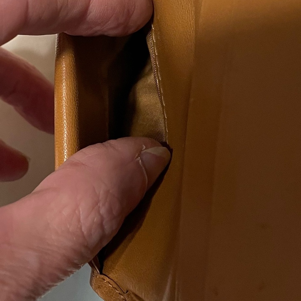 Celine Brown Wallet with Monogram Design - Picture 7 of 16